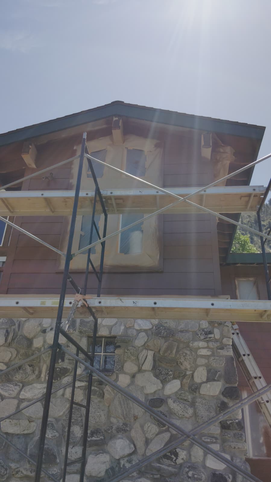 Stone Tower Trim before