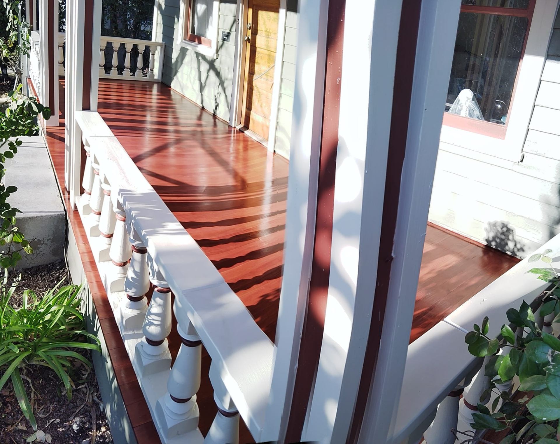 Gingerbread Porch — Finished Side View