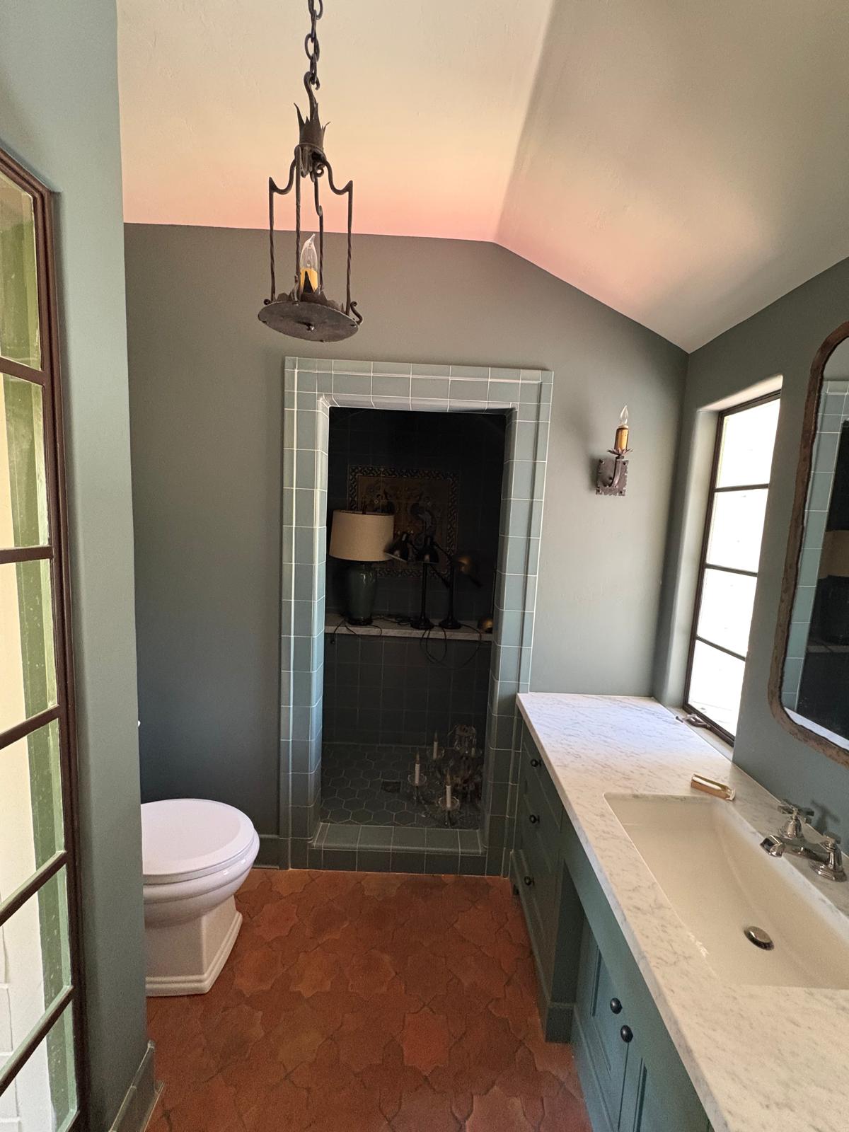 Spanish-Style Bathroom