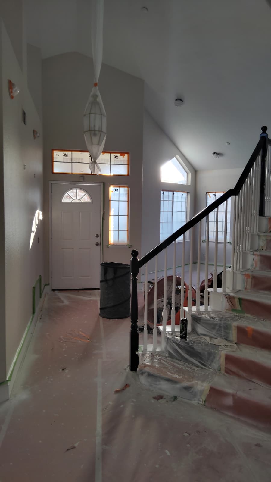 Two-Story Entry & Staircase before